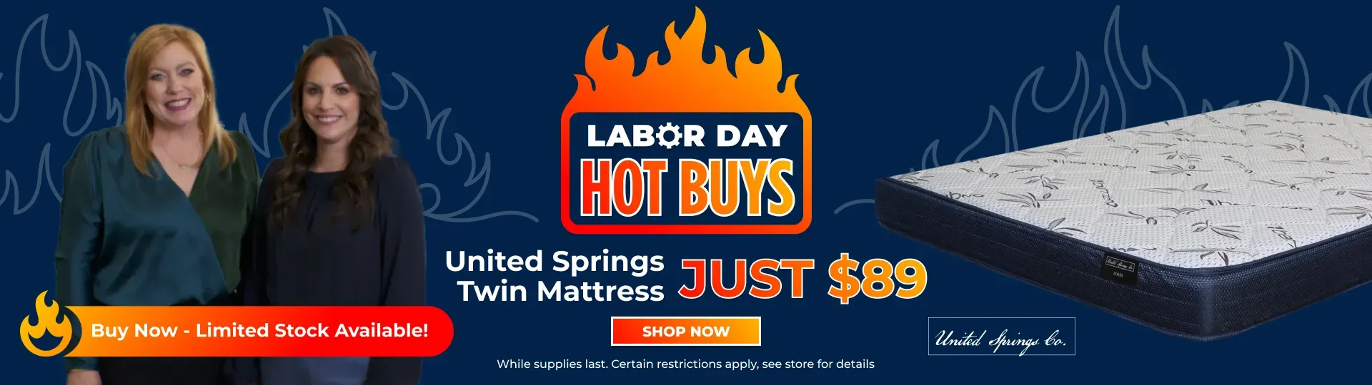 Hot Buy United Springs Twin